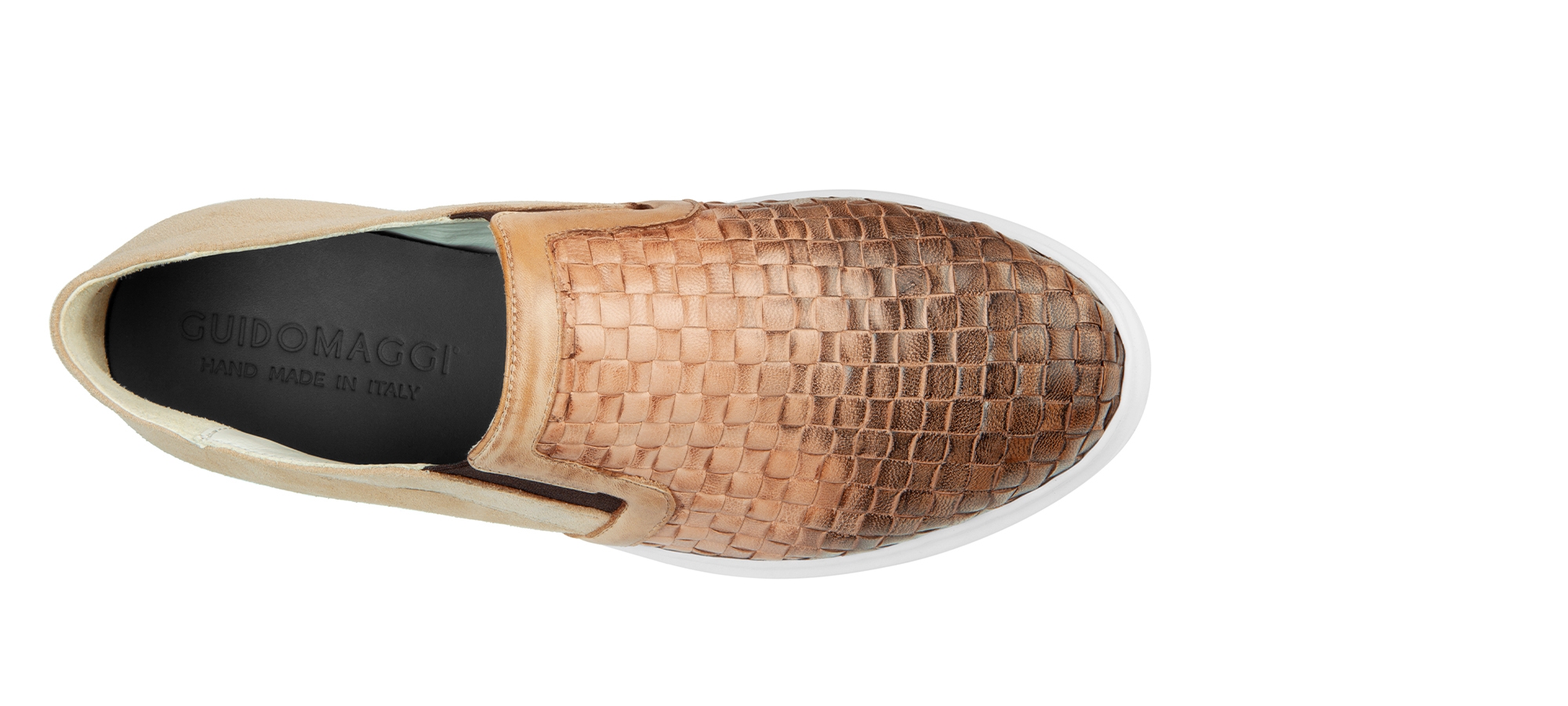 Agra - Elevator Slip-Ons in Mix of leathers up to 2.5 inches