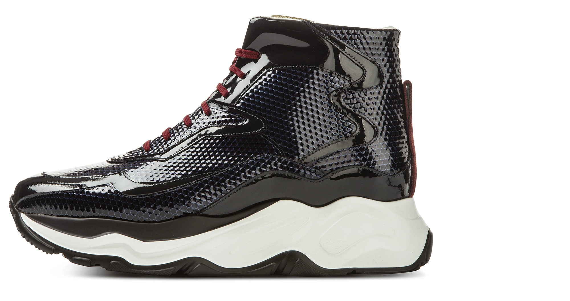 Giant bronte - Elevator Sneakers in Mix of Leathers from 2.4 to 5 inches 